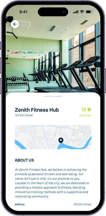 App mockup