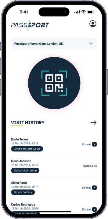 App mockup
